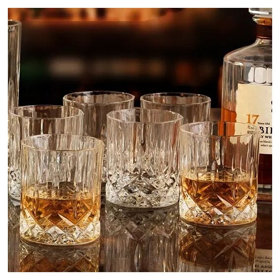 Набор из 6-ти стаканов Олд Фэшн RCR Style Opera 300 мл, хрустальное стекло, Италия, изображение 4