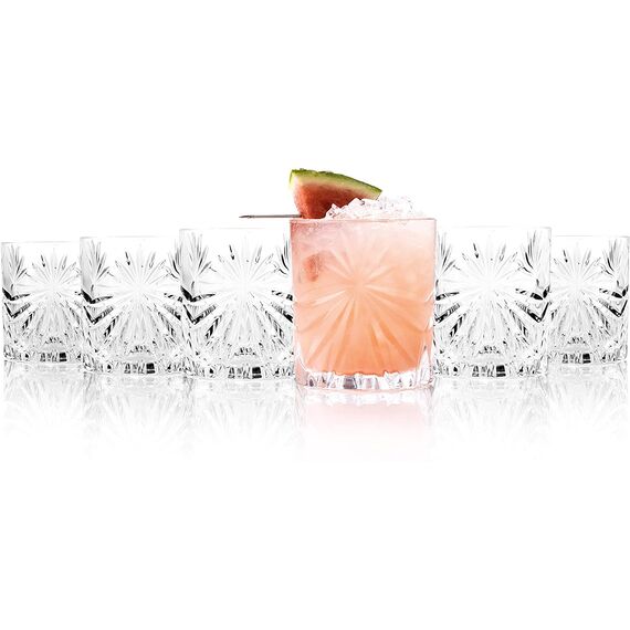 Набор из 6-ти стаканов Олд Фэшн RCR Style Oasis 320 мл, хрустальное стекло, Италия, изображение 5