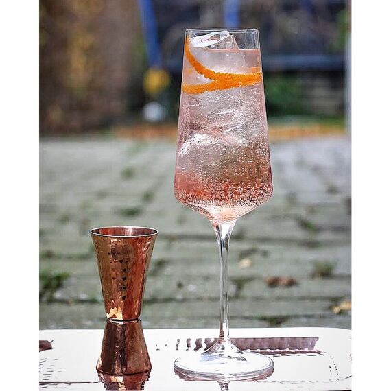 Набор из 6-ти бокалов-флюте для шампанского RCR Luxion Aria 350 мл, хрустальное стекло, Италия, изображение 11