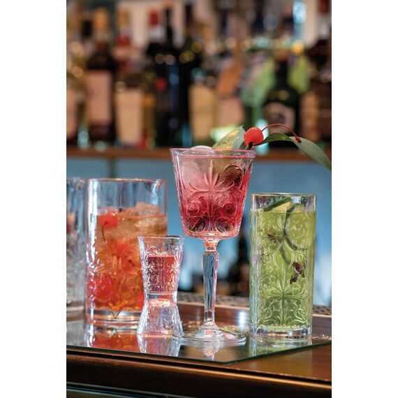 Набор из 6-ти стаканов Хайбол RCR Luxion Tattoo 360 мл, хрустальное стекло, Италия, изображение 3