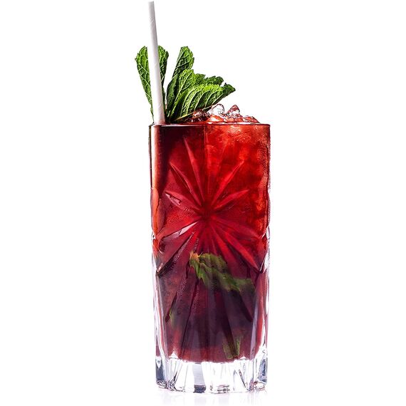 Набор из 6-ти стаканов Хайбол RCR Style Oasis 360 мл, хрустальное стекло, Италия, изображение 3