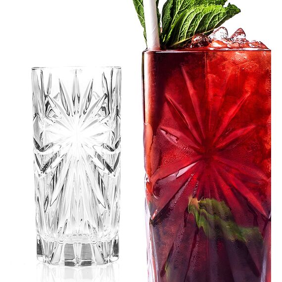 Набор из 6-ти стаканов Хайбол RCR Style Oasis 360 мл, хрустальное стекло, Италия, изображение 4