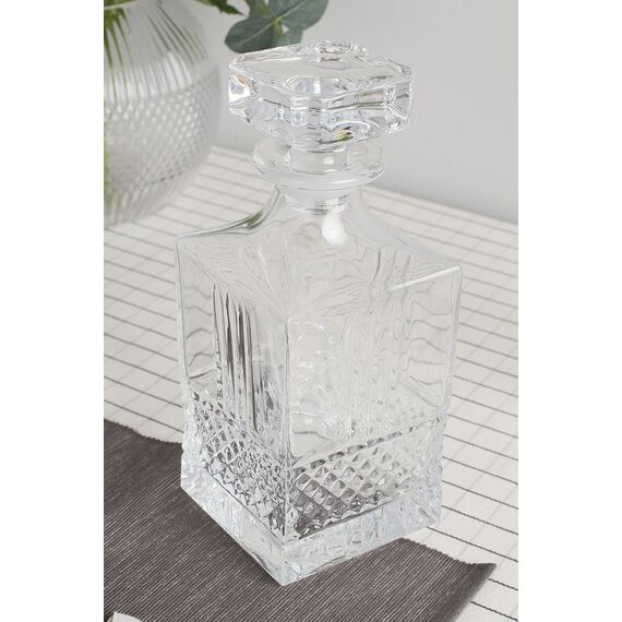 Декантер для виски RCR Style Brillante 850 мл, D92 мм, H189 мм, хрустальное стекло, Италия, изображение 5