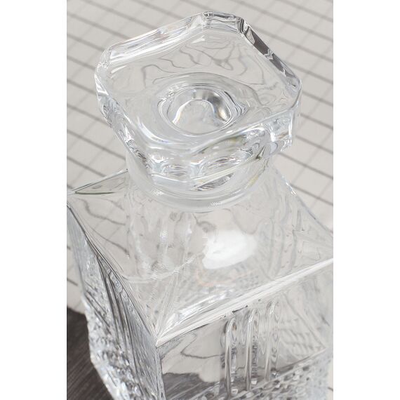 Декантер для виски RCR Style Brillante 850 мл, D92 мм, H189 мм, хрустальное стекло, Италия, изображение 7