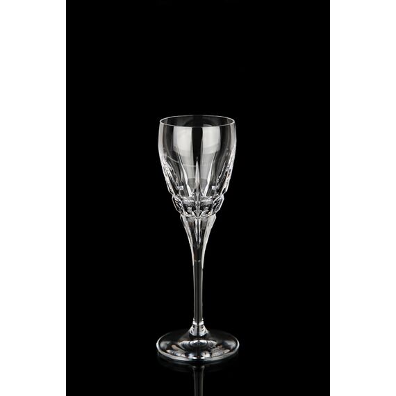 Набор из 2-х рюмок для водки RCR Carrara 80 мл, H158 мм, хрустальное стекло LUXION, Италия, изображение 3