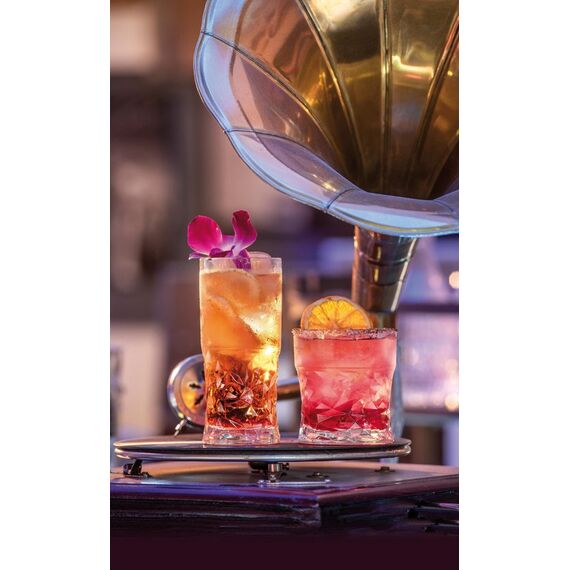 Набор из 6-ти стаканов Хайбол RCR Luxion Sound Funky 350 мл, хрустальное стекло, Италия, изображение 3