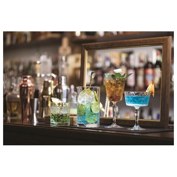 Набор из 6-ти стаканов Олд Фэшн RCR Luxion Tattoo 330 мл, хрустальное стекло, Италия, изображение 9