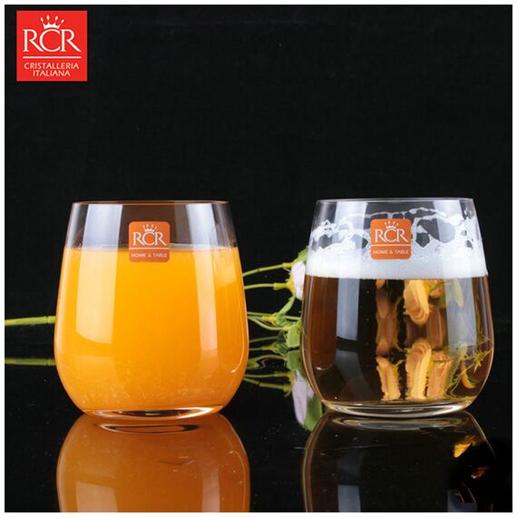 Набор из 6-ти стаканов Олд Фэшн RCR Luxion Invino 370 мл, D86 мм, H92 мм, хрустальное стекло, Италия, изображение 4