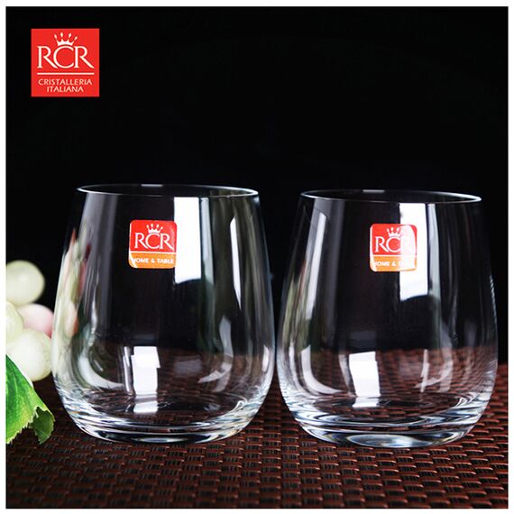 Набор из 6-ти стаканов Олд Фэшн RCR Luxion Invino 370 мл, D86 мм, H92 мм, хрустальное стекло, Италия, изображение 5