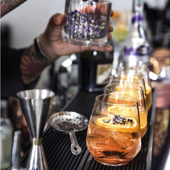 Набор из 6-ти стаканов Олд Фэшн RCR Luxion Universum 430 мл, хрустальное стекло, Италия, изображение 5