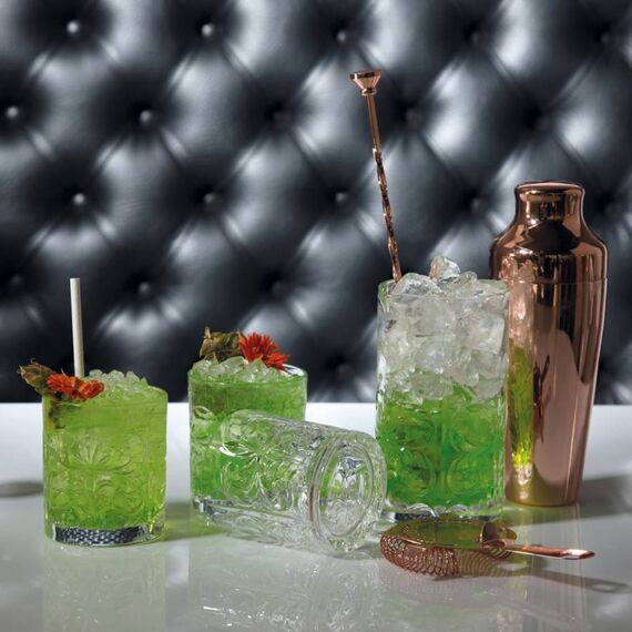 Стакан для смешивания напитков RCR Luxion Tattoo 650 мл, хрустальное стекло, Италия, изображение 6