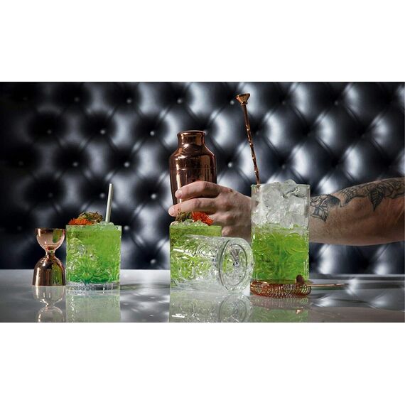 Стакан для смешивания напитков RCR Luxion Tattoo 650 мл, хрустальное стекло, Италия, изображение 7