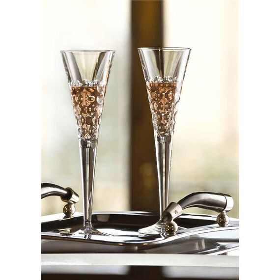 Набор из 6-ти бокалов-флюте RCR Style Prestige Bubble 200 мл, Италия, изображение 2