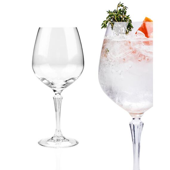 Набор из 6-ти бокалов для Burgundy RCR Luxion Glamour 800 мл, хрустальное стекло, Италия, изображение 3