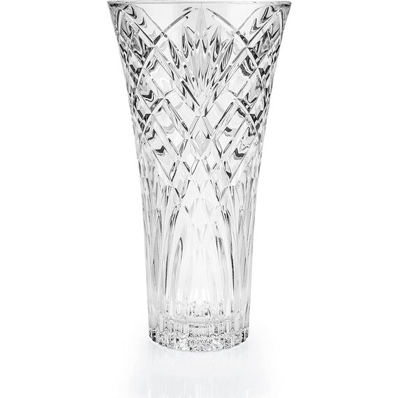 Ваза для цветов RCR Style Melodia H30 см, D16 см, хрустальное стекло, Италия