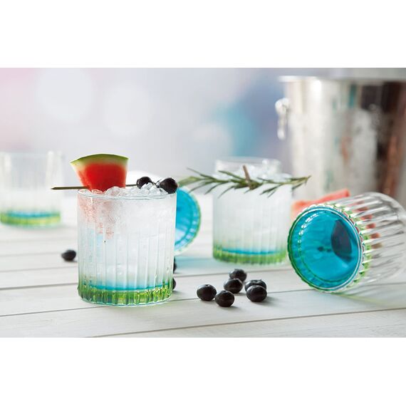 Набор из 6-ти стаканов Олд фэшн RCR Style Gipsy 360 мл, хрустальное стекло, Италия, изображение 4