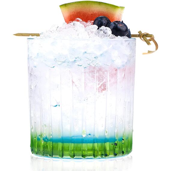 Набор из 6-ти стаканов Олд фэшн RCR Style Gipsy 360 мл, хрустальное стекло, Италия, изображение 3