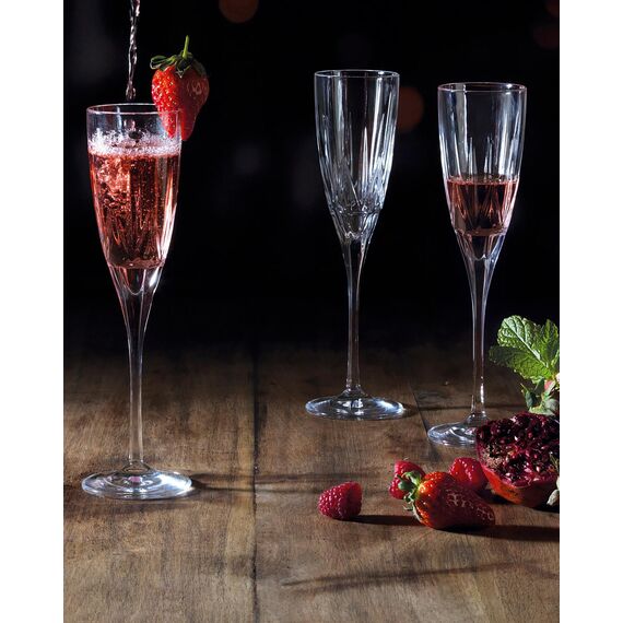 Набор из 6-ти бокалов-флюте RCR Style Chic 150 мл, Италия, изображение 7