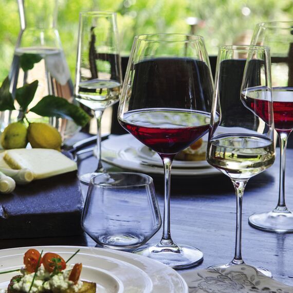 Набор из 6-ти бокалов-блюдец для шампанского RCR Luxion Aria 330 мл, хрустальное стекло,, изображение 9