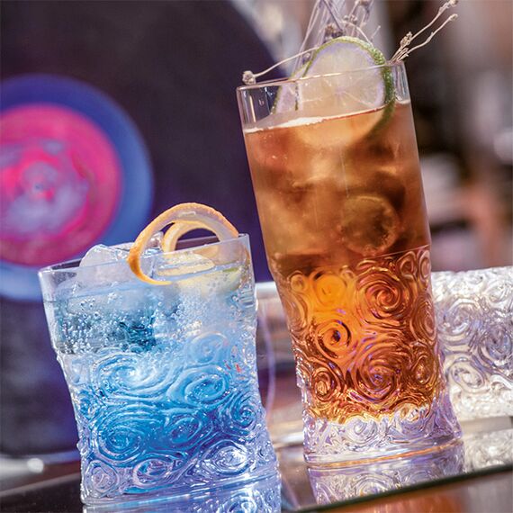 Набор из 6-ти стаканов Олд Фэшн RCR Luxion Sound Soul 320 мл, хрустальное стекло, Италия, изображение 6