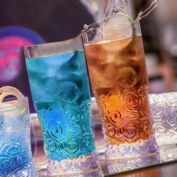 Набор из 6-ти стаканов Хайбол RCR Luxion Sound Soul 350 мл, хрустальное стекло, Италия, изображение 7