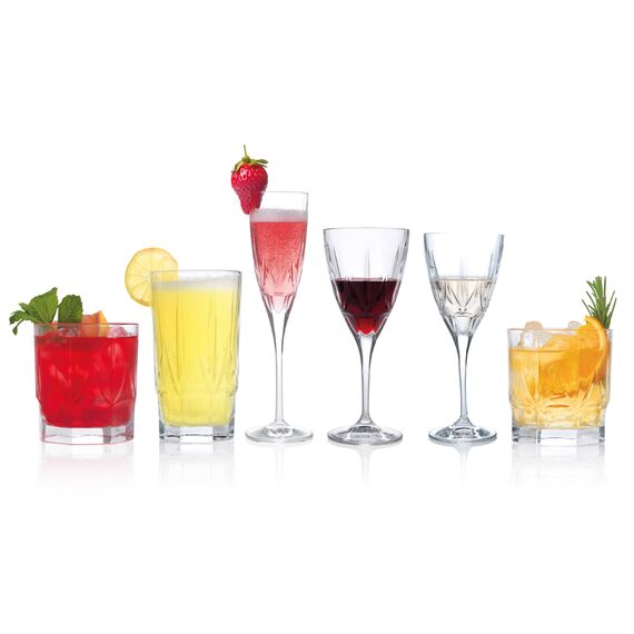 Набор из 6-ти стаканов Олд фэшн RCR Style Chic 430 мл, Италия, изображение 11