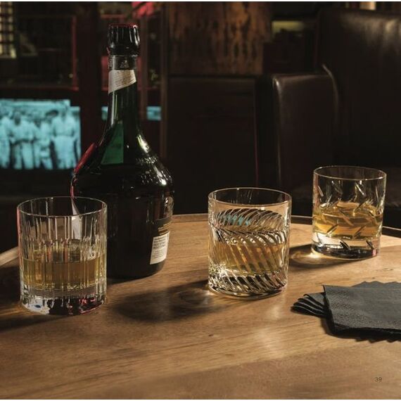 Набор из 6-ти стаканов Олд Фэшн RCR Prestige Gearing 290 мл, хрустальное стекло, Италия, изображение 6