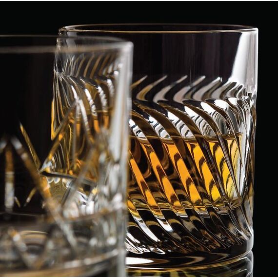 Набор из 6-ти стаканов Олд Фэшн RCR Prestige Gearing 290 мл, хрустальное стекло, Италия, изображение 3