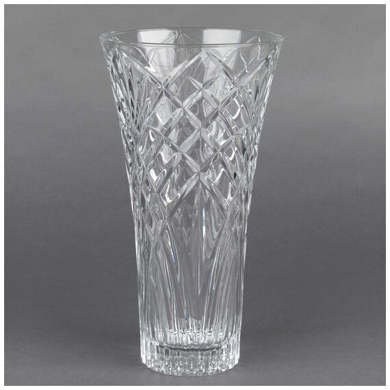 Ваза для цветов RCR Style Melodia H30 см, D16 см, хрустальное стекло, Италия, изображение 2