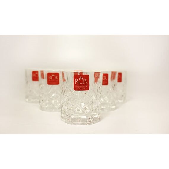Набор из 6-ти стопок RCR Style Melodia 80 мл, хрустальное стекло, Италия, изображение 2