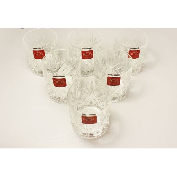 Набор из 6-ти стопок RCR Style Melodia 80 мл, хрустальное стекло, Италия, изображение 3