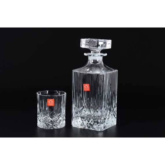 Декантер для виски RCR Style Opera 750 мл, хрустальное стекло, Италия, изображение 8