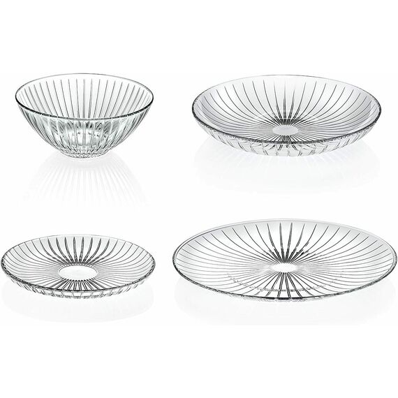 Тарелка глубокая RCR Sunbeam d 18 см, стекло, Италия, изображение 4