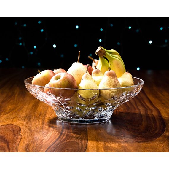 Фруктовница RCR Laurus D30,5 см, H9,9 см, хрустальное стекло, Италия, изображение 5
