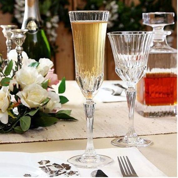 Бокал-флюте для шампанского RCR Style Adagio 180 мл, хрустальное стекло, Италия, изображение 4