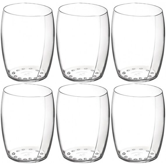 Набор из 6-ти стаканов RCR Wolrd's Best 390 мл, D86 мм, H101 мм, стекло, Италия, изображение 2