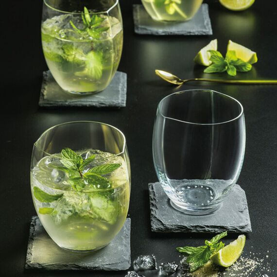 Набор из 2-х стаканов для воды RCR Wolrd's Best 320 мл, хрустальное стекло, Италия, изображение 2