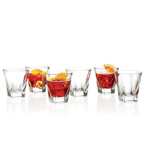 Набор из 6-ти стаканов для виски RCR Fusion 270 мл, D93 мм, H99 мм, хрустальное стекло, Италия, изображение 2