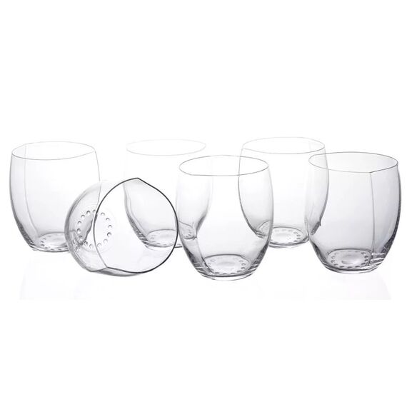 Набор из 6-ти стаканов для воды RCR Wolrd's Best 520 мл, D94 мм, H107 мм, стекло, Италия