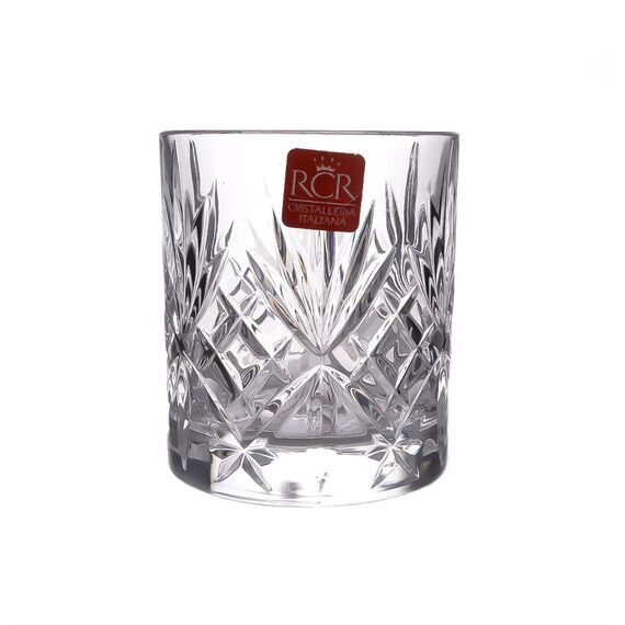 Набор из 2-х стаканов для виски RCR Melodia 240 мл, хрустальное стекло, Италия