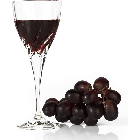 Набор из 6-ти фужеров для вина RCR Trix 250 мл, D82 мм, H211 мм, хрустальное стекло, Италия, изображение 2