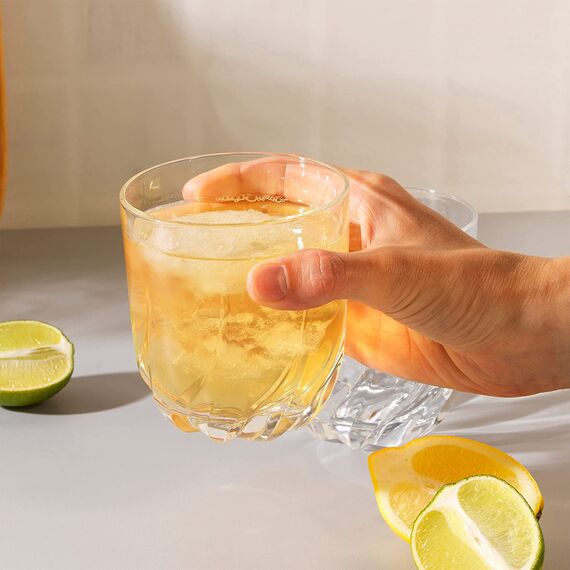 Набор из 6-ти стаканов RCR Trix 400 мл, D91 мм, H100 мм, хрустальное стекло, Италия, изображение 4