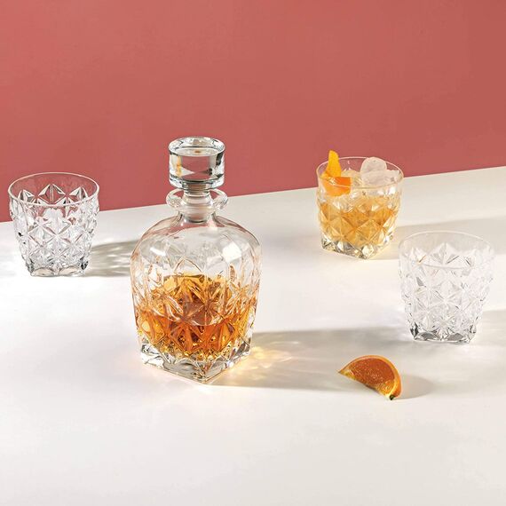 Штоф RCR Enigma 860 мл, D112 мм, H174 мм, хрустальное стекло,  Италия, изображение 3