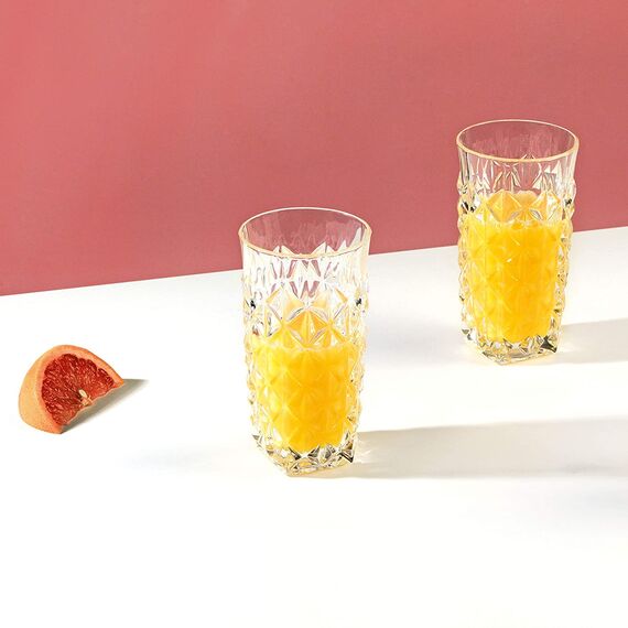 Набор из 6-ти стаканов для воды RCR Enigma 400 мл, D78 мм, H150 мм, хрустальное стекло, Италия, изображение 4