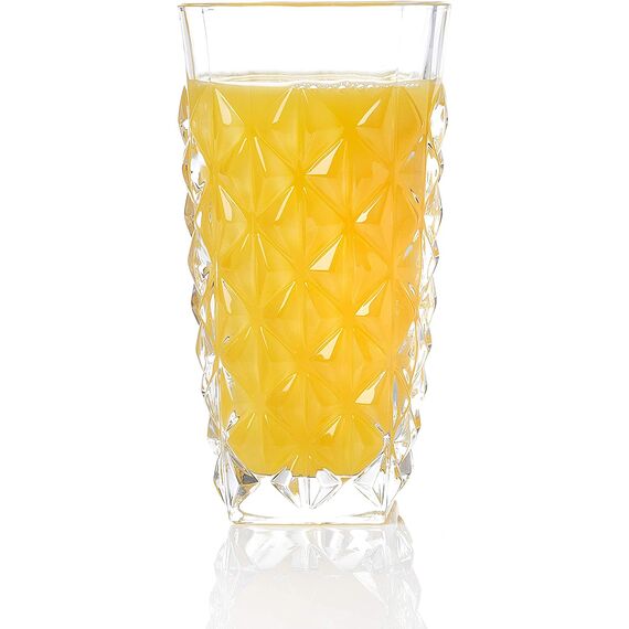 Набор из 6-ти стаканов для воды RCR Enigma 400 мл, D78 мм, H150 мм, хрустальное стекло, Италия, изображение 2