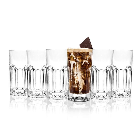 Набор из 6-ти стаканов для воды RCR Provenza 370 мл, хрустальное стекло, Италия, изображение 2