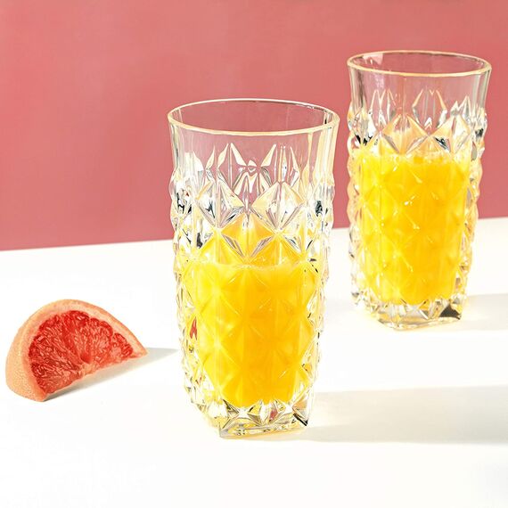 Набор из 6-ти стаканов для воды RCR Enigma 400 мл, D78 мм, H150 мм, хрустальное стекло, Италия, изображение 6