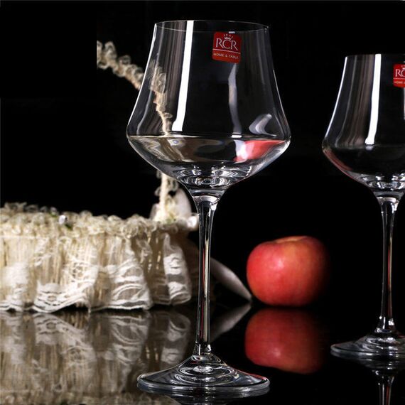 Набор из 6-ти фужеров для вина RCR Calice Ego 320 мл, D88 мм, H195 мм, хрустальное стекло, Италия, изображение 8