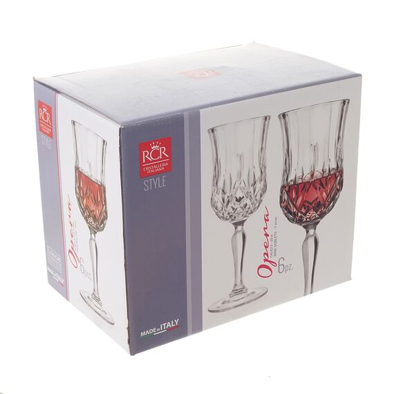 Набор из 18-ти фужеров RCR Opera, 60, 160, 230 мл, хрустальное стекло, Италия, изображение 7