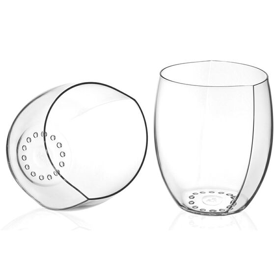Набор из 6-ти стаканов для воды RCR Wolrd's Best 520 мл, D94 мм, H107 мм, стекло, Италия, изображение 2